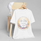 His Days His Ways Floral Tee | Moedim Biblical Feast Shirt | Hebrew Roots Apparel