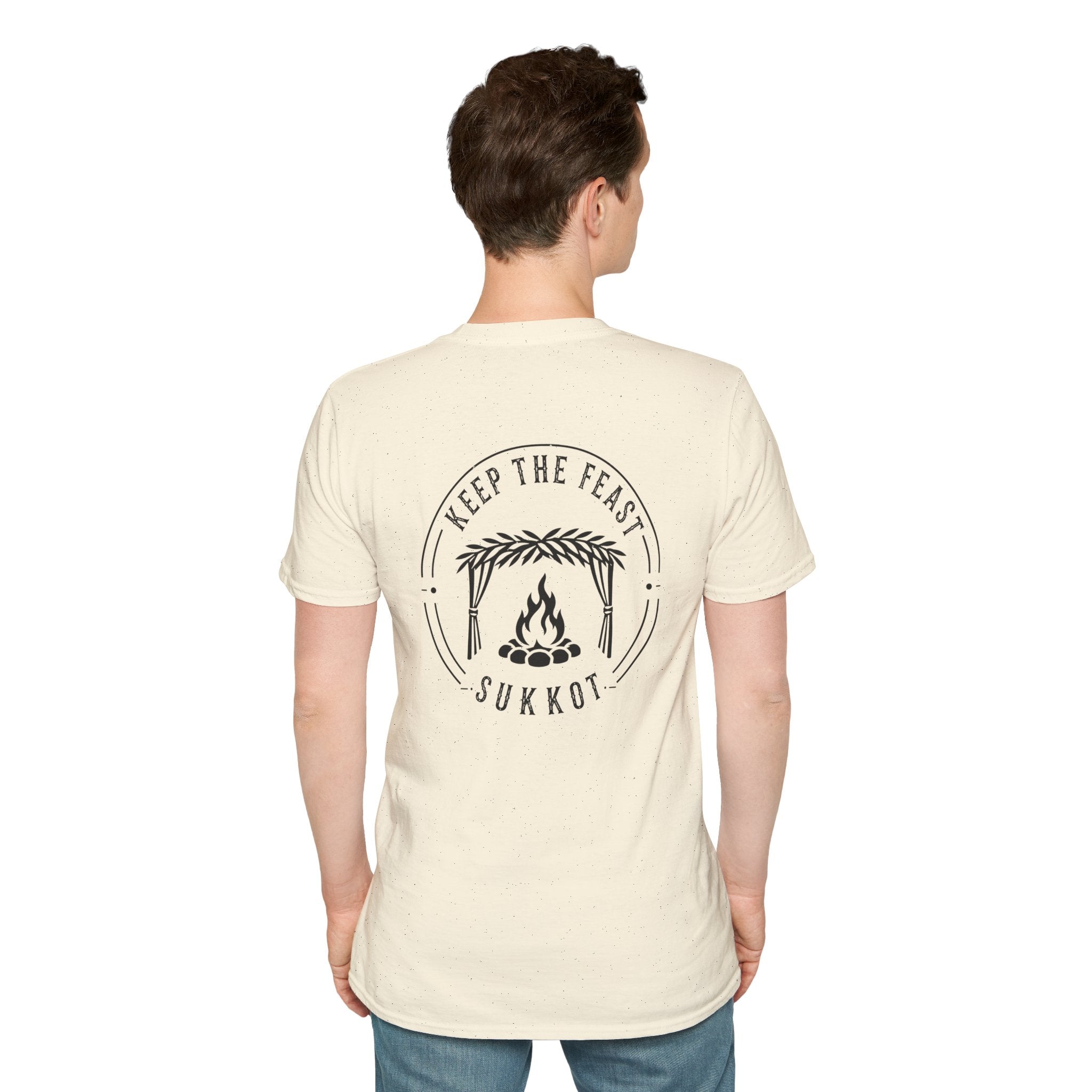 Keep the Feast Sukkot White on back