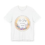 His Days His Ways Floral Tee | Moedim Biblical Feast Shirt | Hebrew Roots Apparel