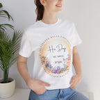 His Days His Ways Floral Tee | Moedim Biblical Feast Shirt | Hebrew Roots Apparel