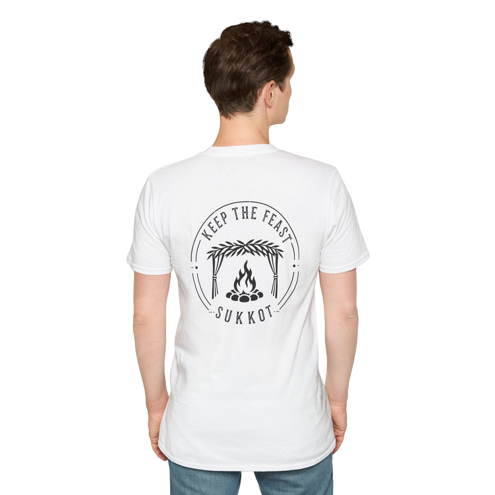 Keep the Feast Sukkot White on back