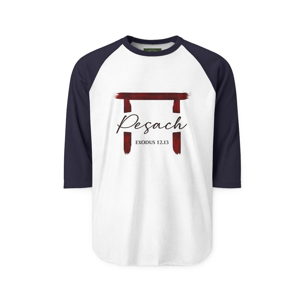 Pesach Graphic Raglan Shirt | Exodus 12:13