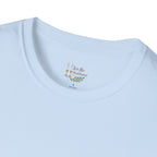 Shabbat Shalom Shirt, Botanical Floral Tee, Sabbath Shirt, Faith Tee