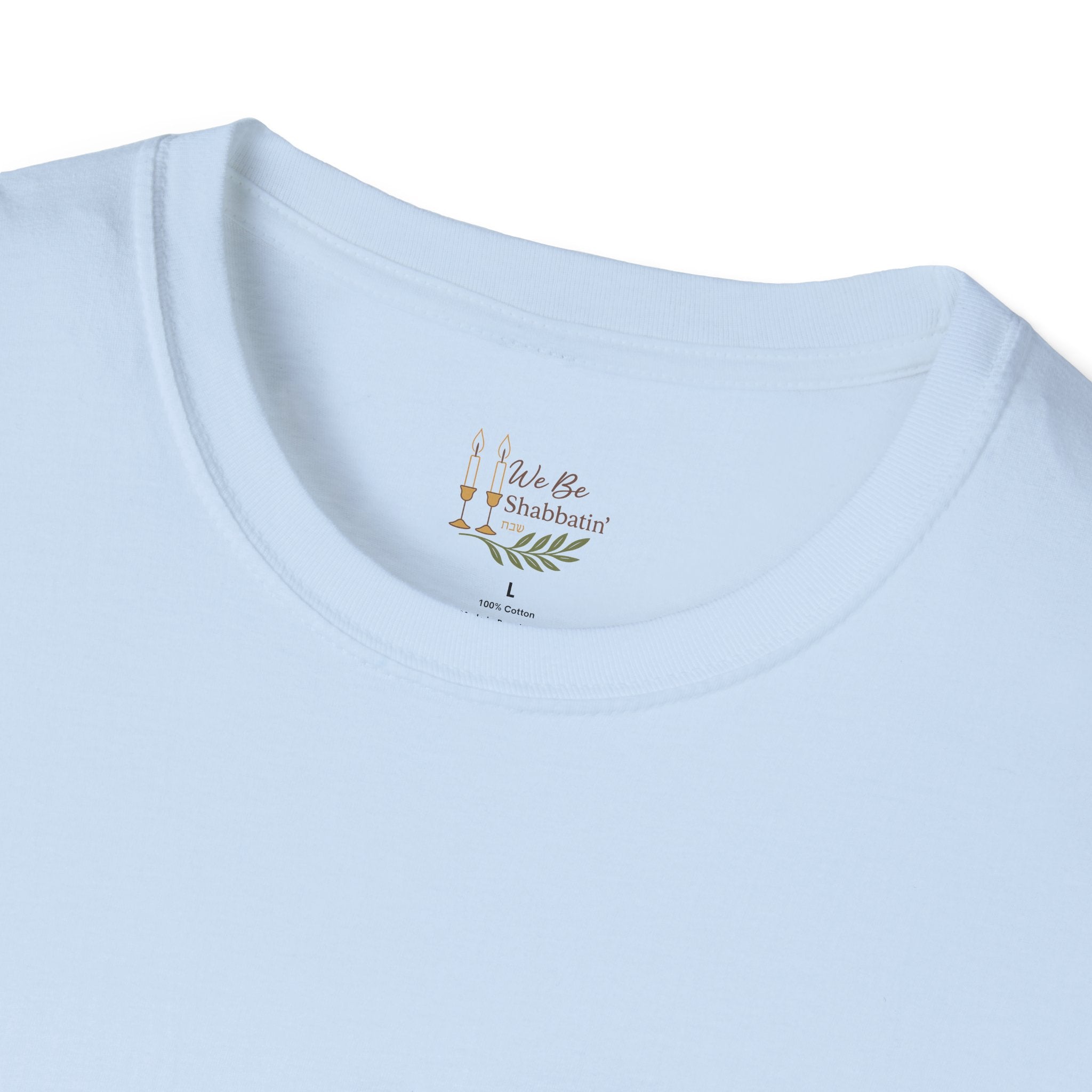 Shabbat Shalom Shirt, Botanical Floral Tee, Sabbath Shirt, Faith Tee
