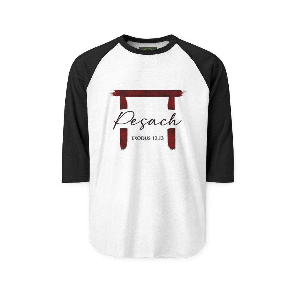 Pesach Graphic Raglan Shirt | Exodus 12:13