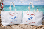 Stay Salty Beach Bag | Palm Island Weekender Tote