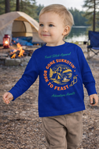 Toddler Feast of Tabernacles Shirt | Sukkot Shirt for Kids | Gone Sukkotin Born to Feast | Shofar Graphic Tee | Hebrew Roots Kids Apparel