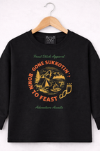Toddler Feast of Tabernacles Shirt | Sukkot Shirt for Kids | Gone Sukkotin Born to Feast | Shofar Graphic Tee | Hebrew Roots Kids Apparel