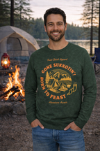 Men’s Sukkot Shirt | Feast of Tabernacles Shirt | Gone Sukkotin Born to Feast | Shofar Graphic Tee | Hebrew Roots Men’s Apparel