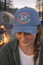 Sukkot Hat | Feast of Tabernacles Cap | Gone Sukkotin Born to Feast | Shofar Hat | Hebrew Roots Apparel | Christian Camping Hat