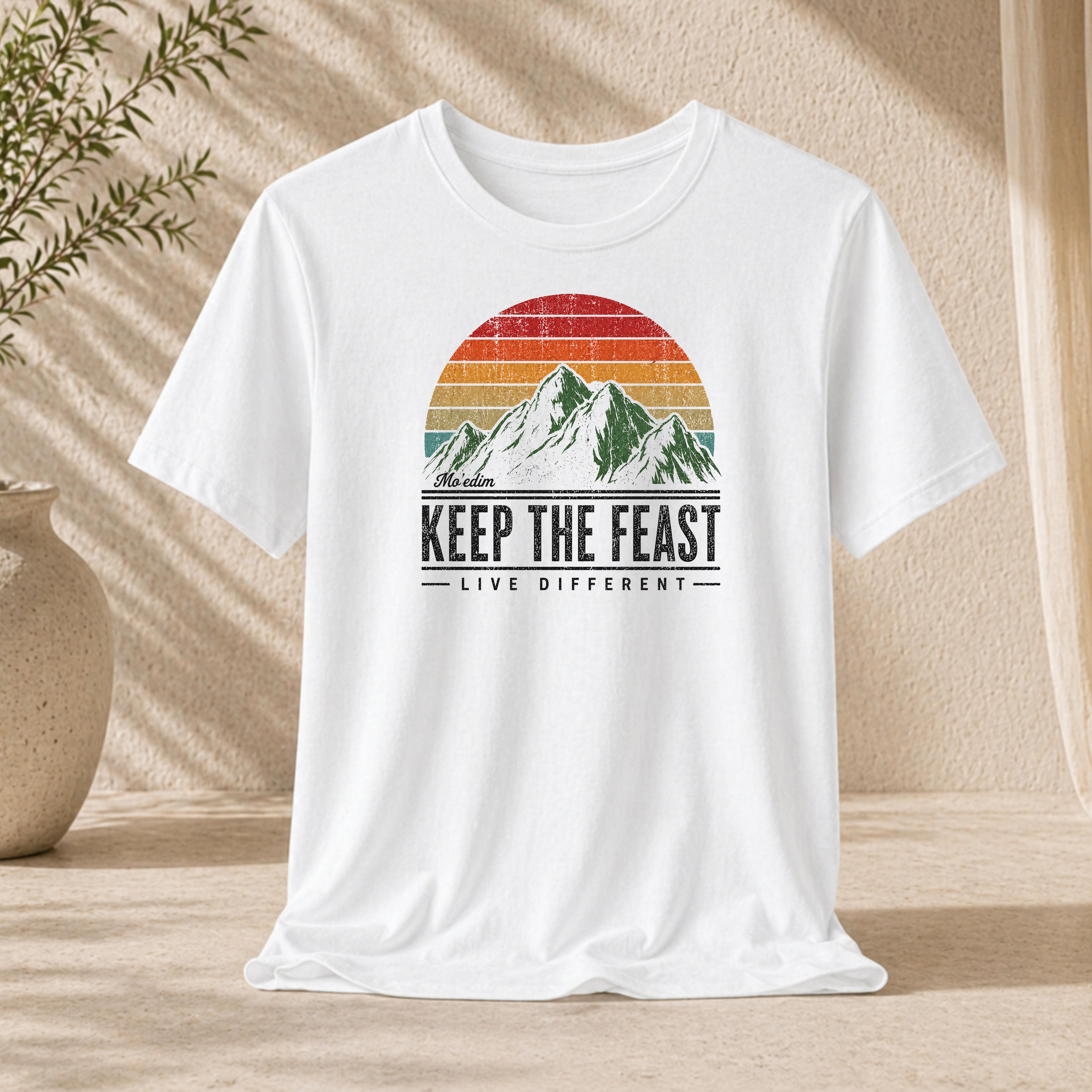 Keep the Feast Shirt Moedim | Premium Tee | Live Different Shirt | Biblical Feast Apparel