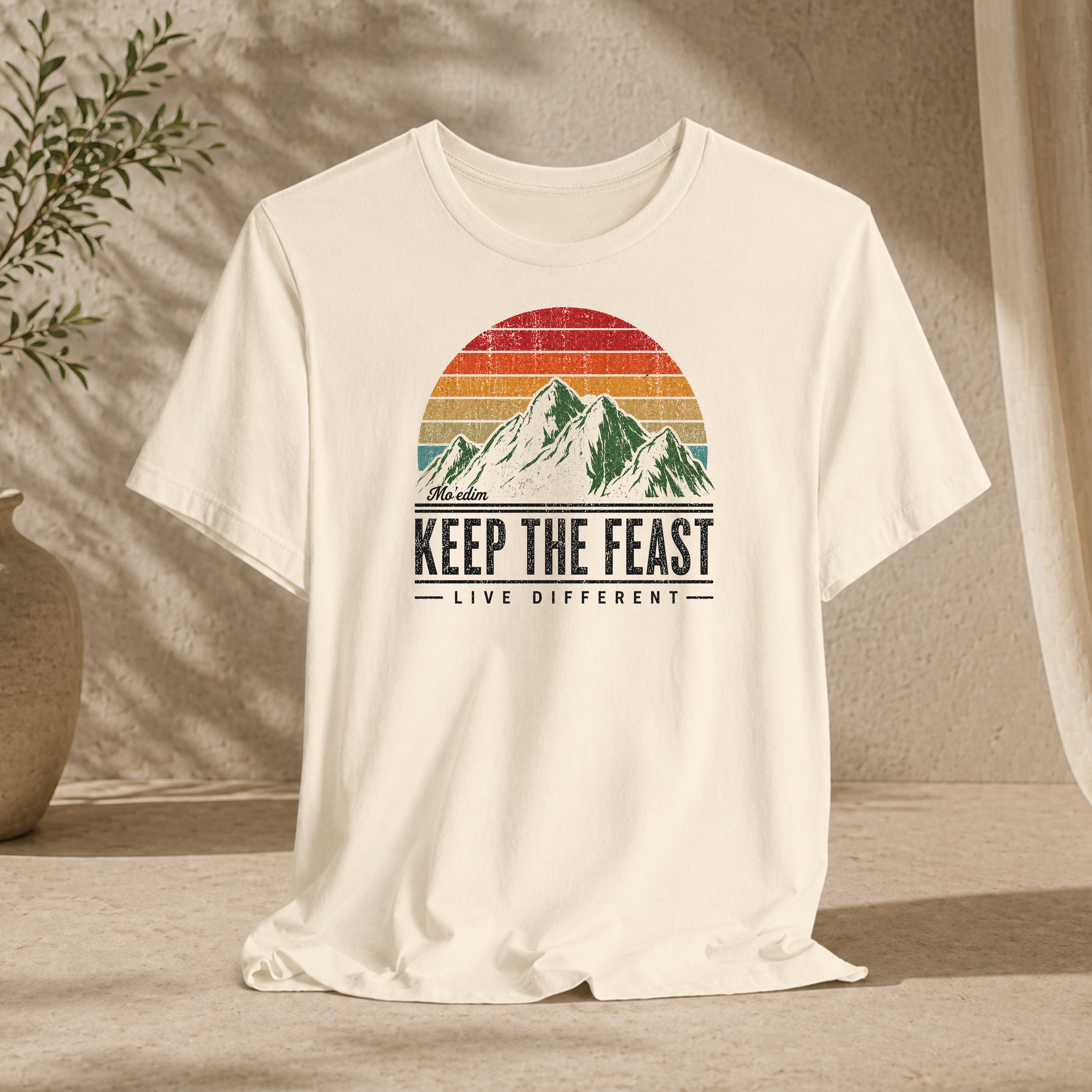 Keep the Feast Shirt Moedim | Premium Tee | Live Different Shirt | Biblical Feast Apparel