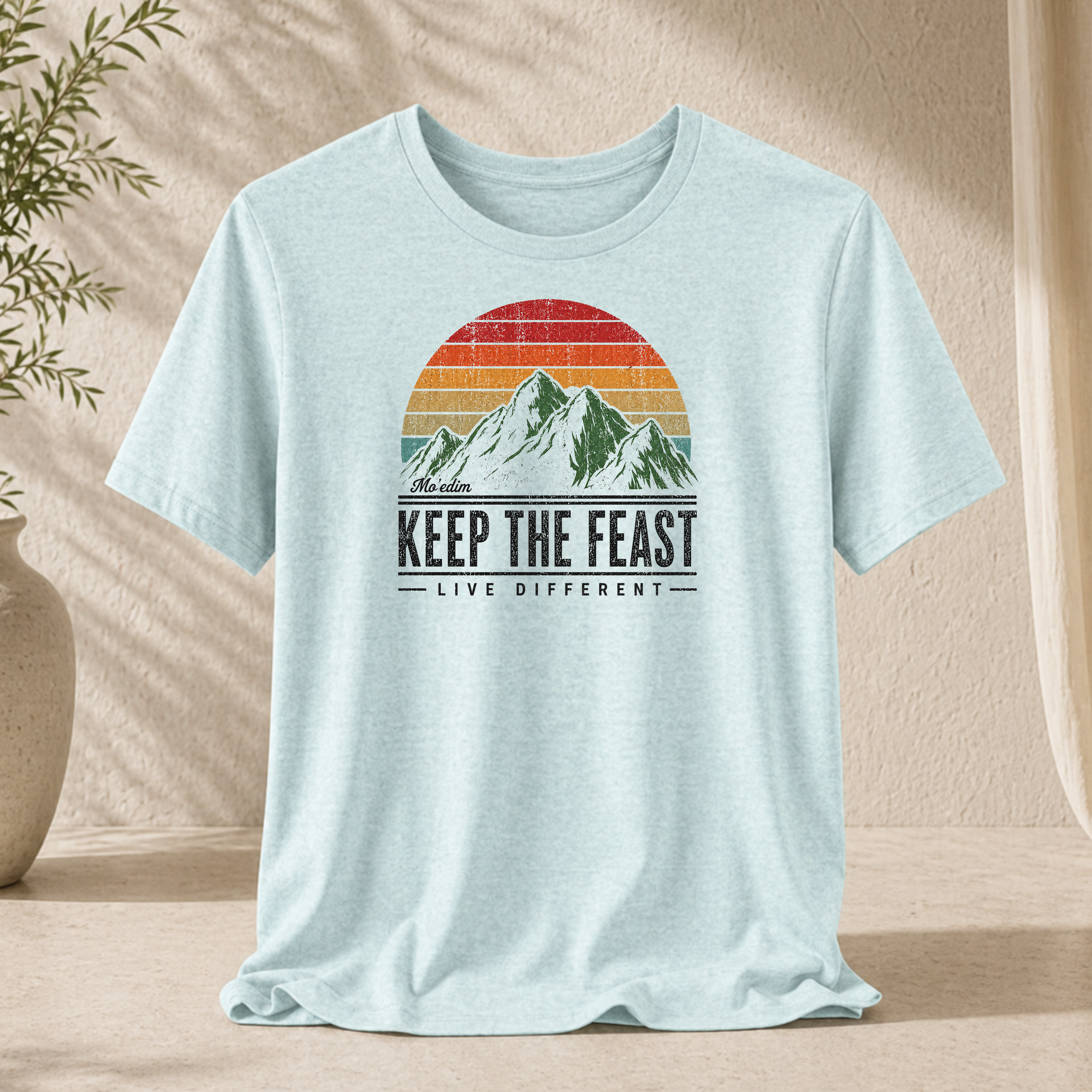 Keep the Feast Shirt Moedim | Premium Tee | Live Different Shirt | Biblical Feast Apparel