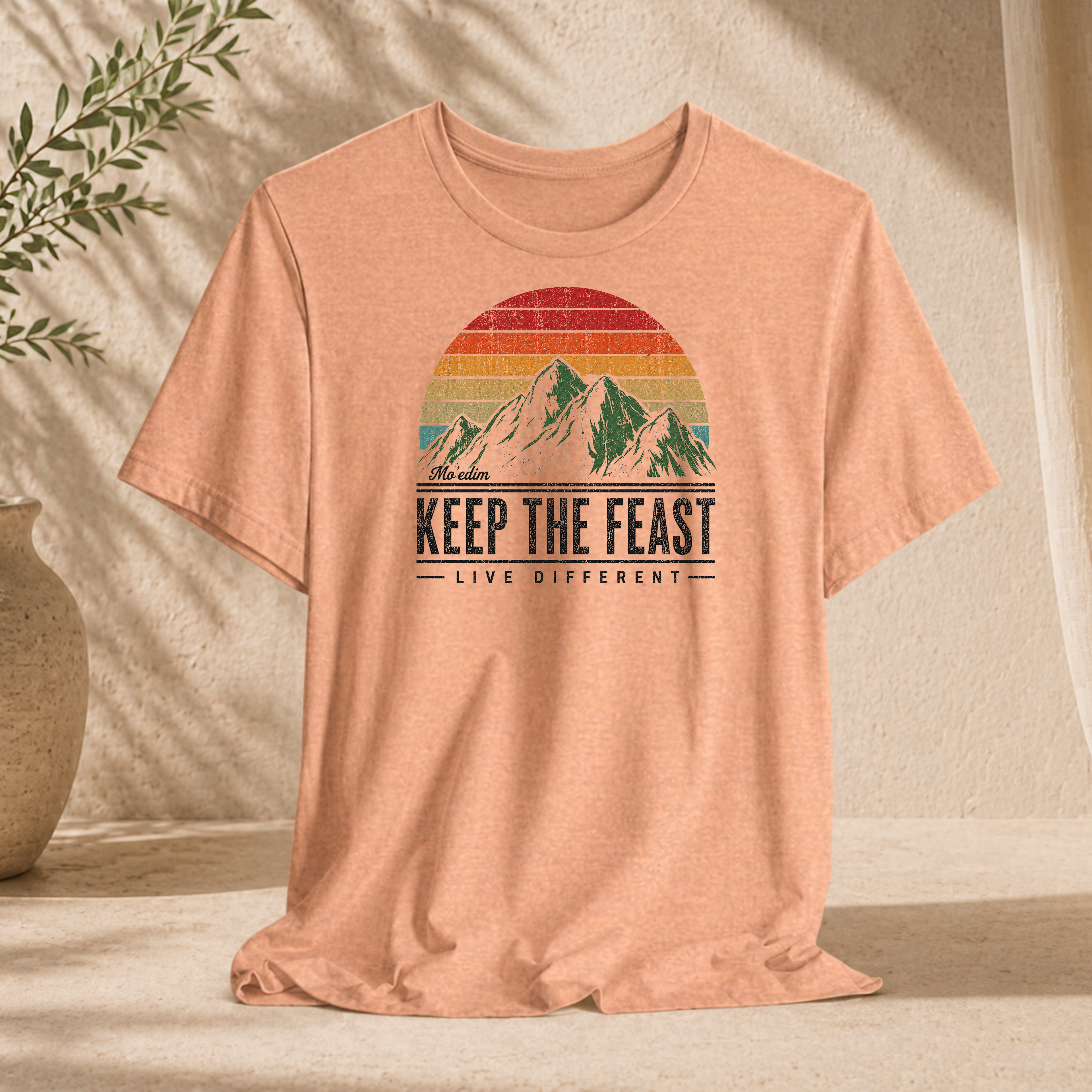 Keep the Feast Shirt Moedim | Premium Tee | Live Different Shirt | Biblical Feast Apparel