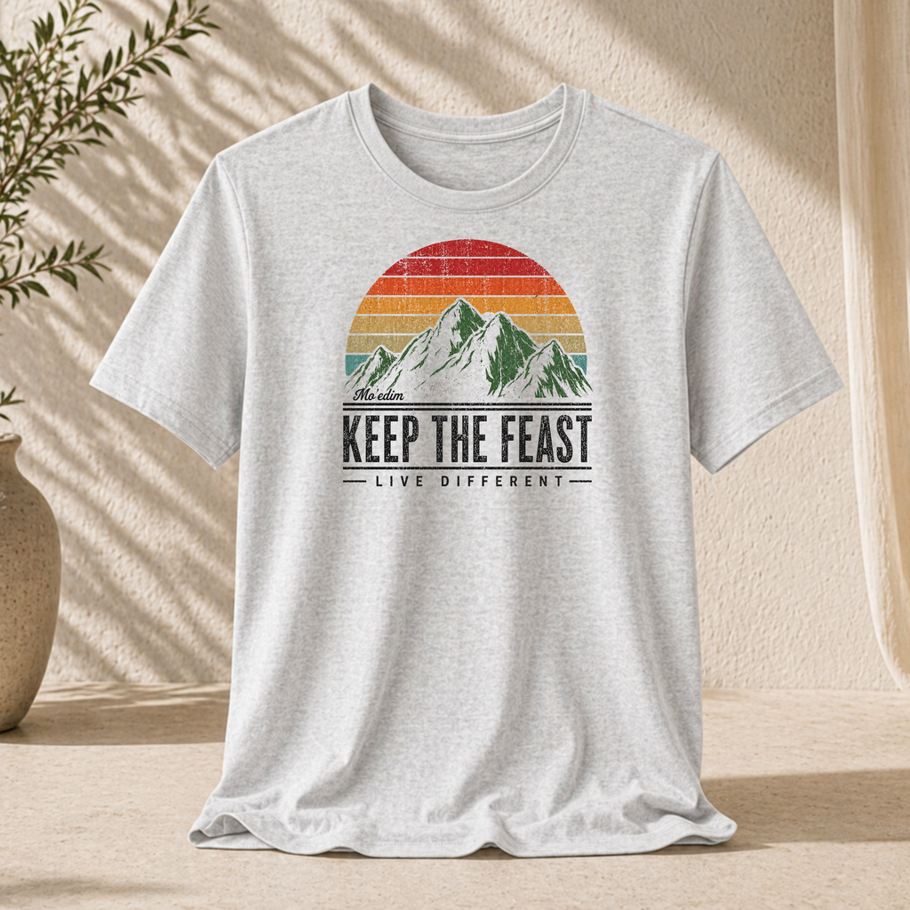 Keep the Feast Shirt Moedim | Premium Tee | Live Different Shirt | Biblical Feast Apparel
