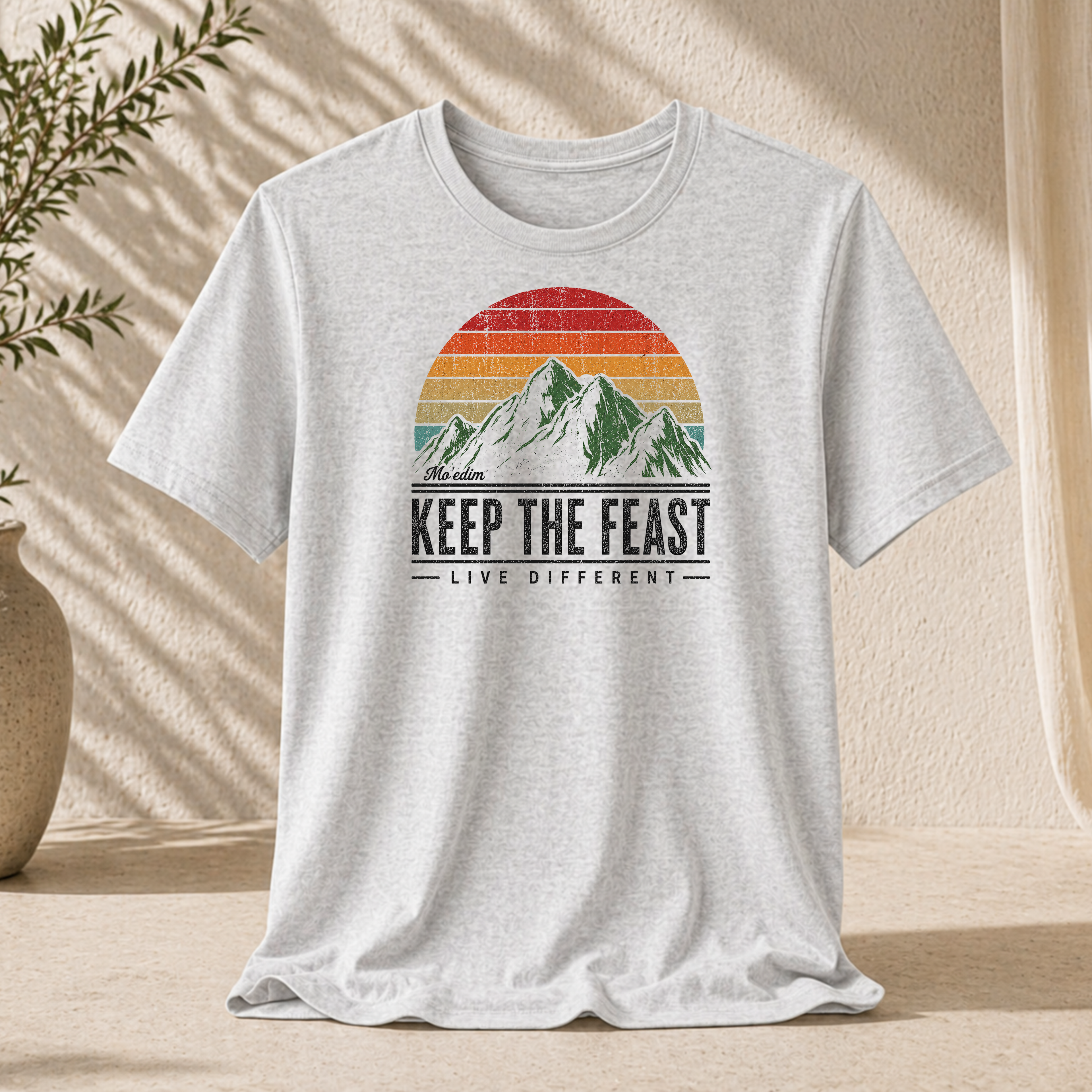 Keep the Feast Shirt Moedim | Premium Tee | Live Different Shirt | Biblical Feast Apparel