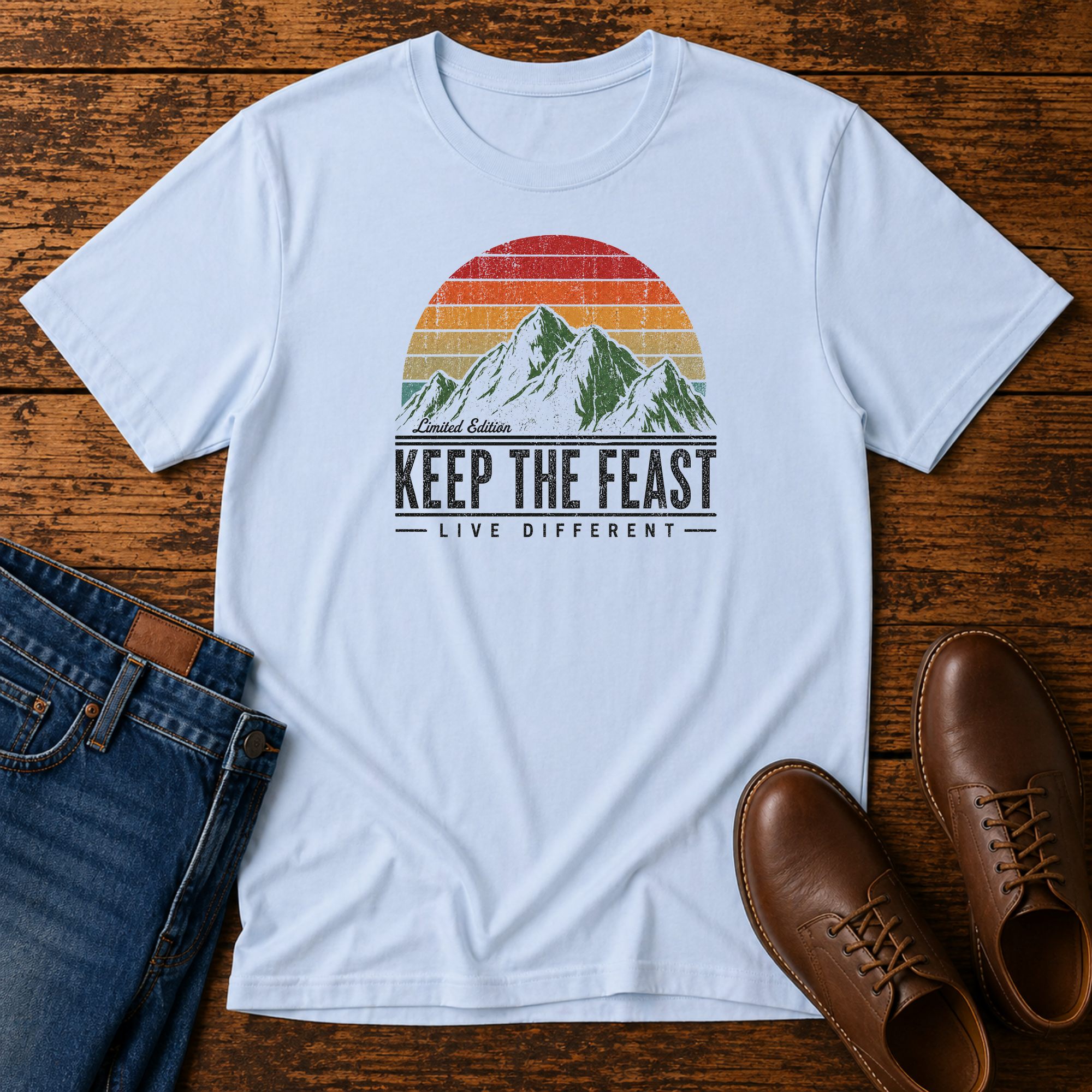 Keep the Feast - Live Different Tee