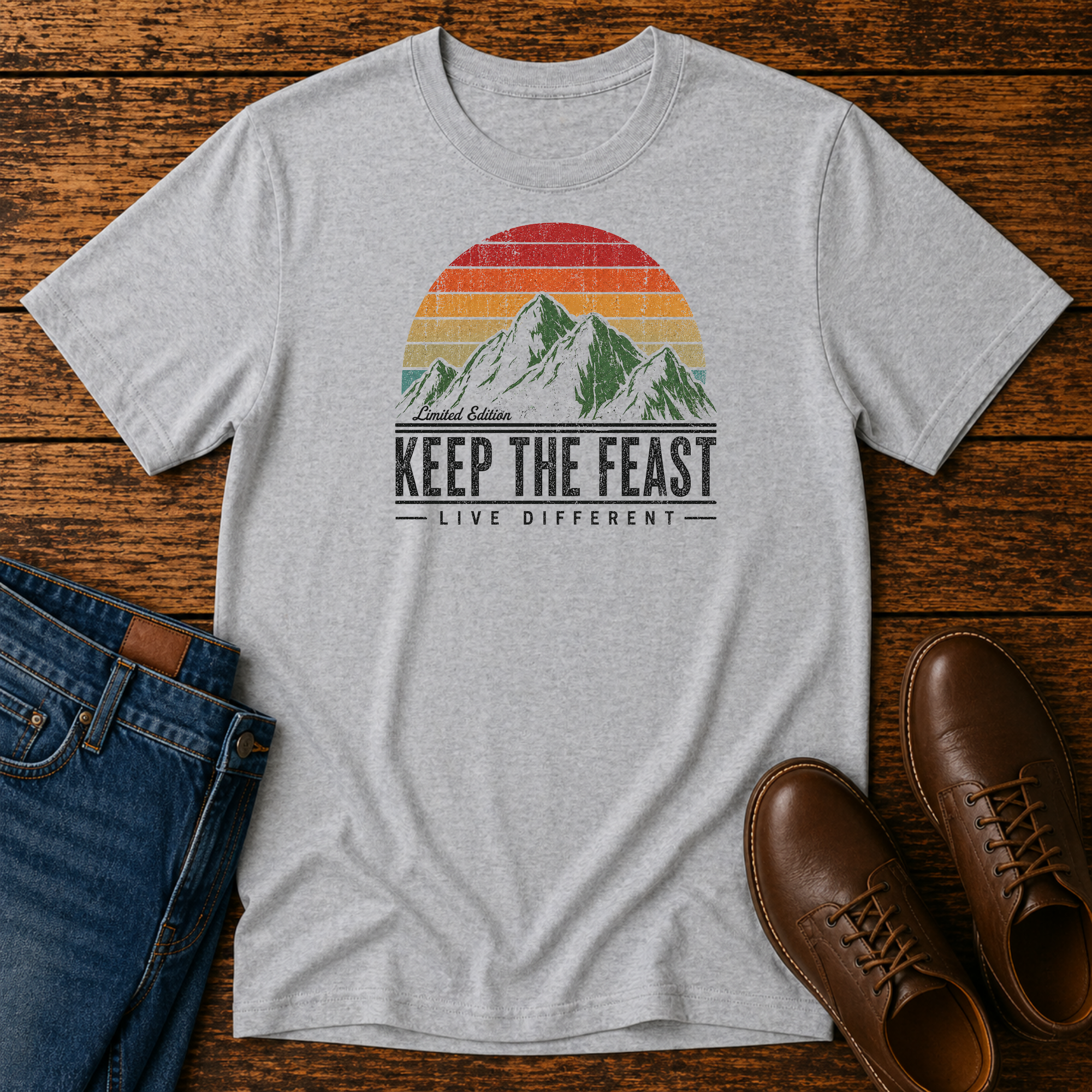 Keep the Feast - Live Different Tee