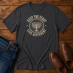 Keep The Feast Live Different Menorah T-Shirt