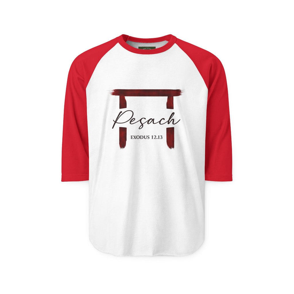 Pesach Graphic Raglan Shirt | Exodus 12:13