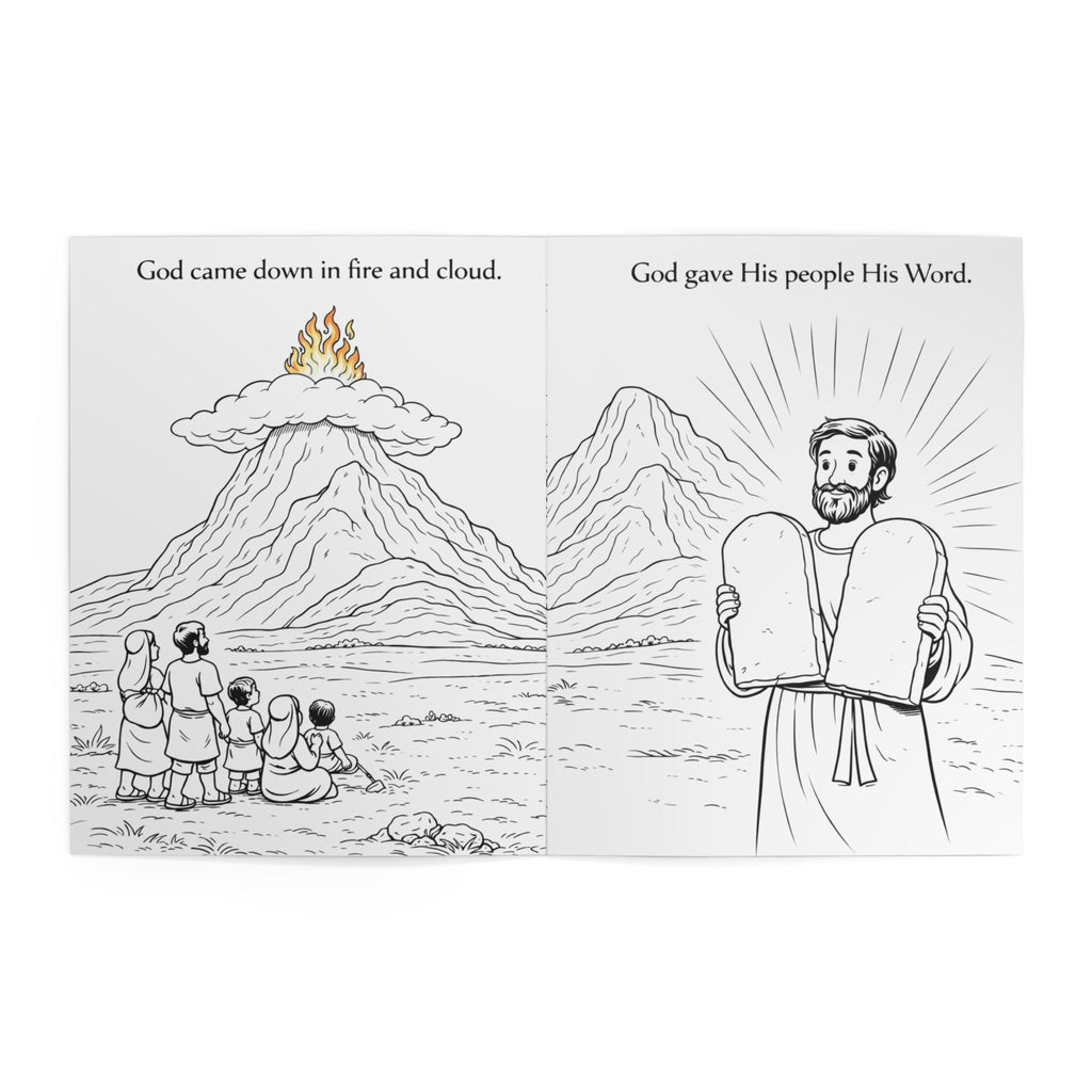 Shavuot Pentecost Coloring Book for Kids | Feast of Weeks Activity Book | Teaching About Gods Word and Spirit