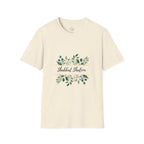 Shabbat Shalom Shirt, Botanical Floral Tee, Sabbath Shirt, Faith Tee