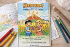 Shavuot Pentecost Coloring Book for Kids | Feast of Weeks Activity Book | Teaching About Gods Word and Spirit