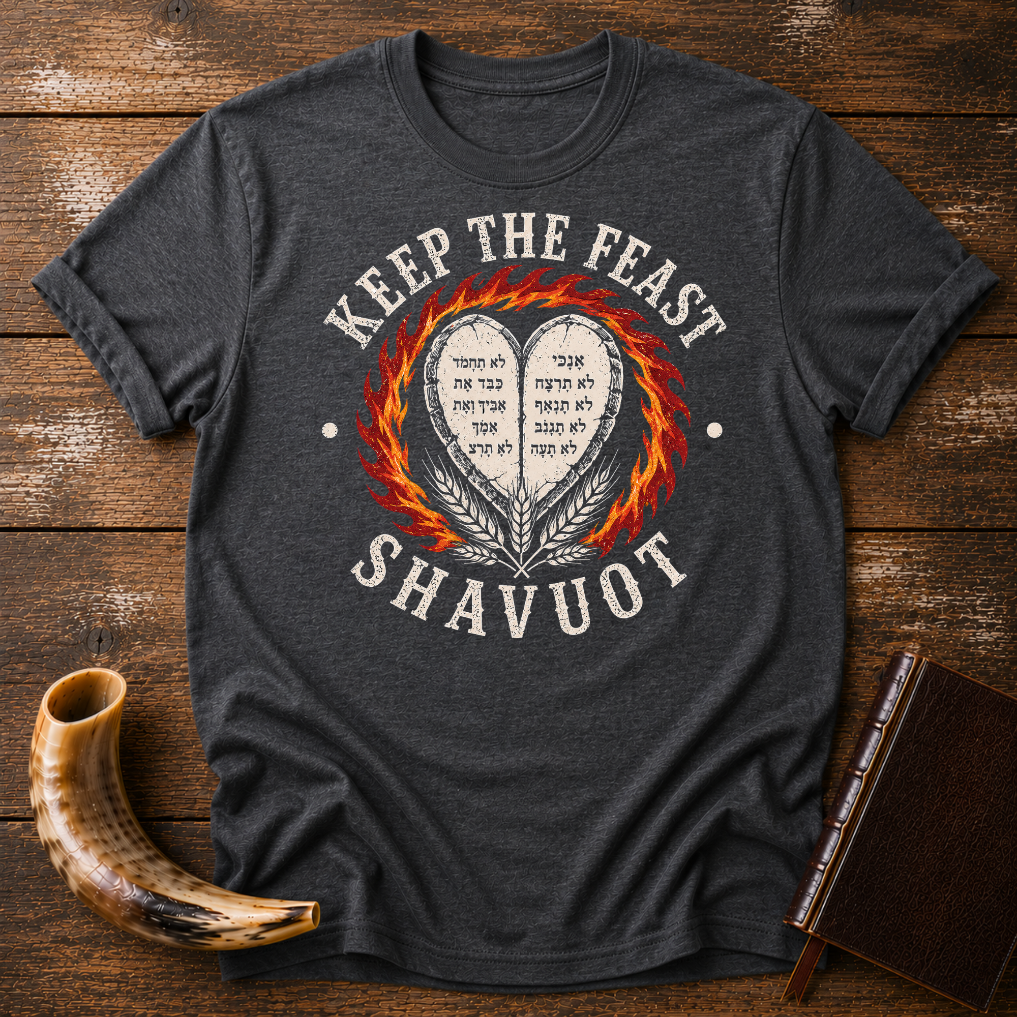 Dark Keep the Feast Shauot Fire/Stone/Wheat