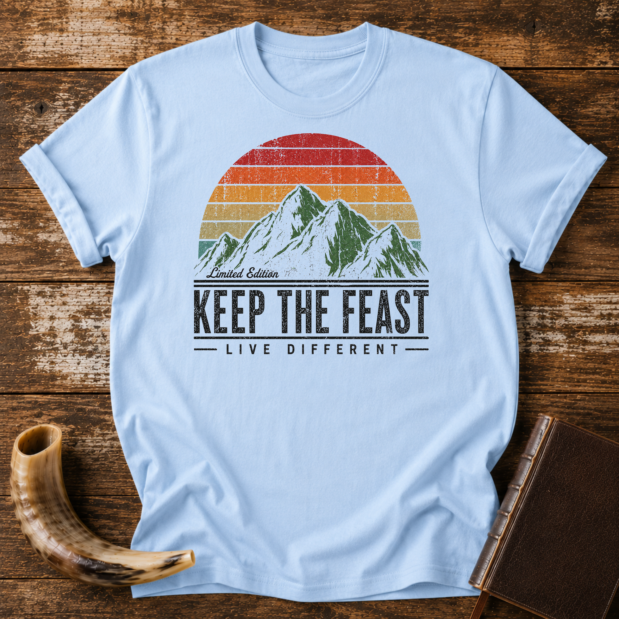 Keep the Feast - Live Different Tee