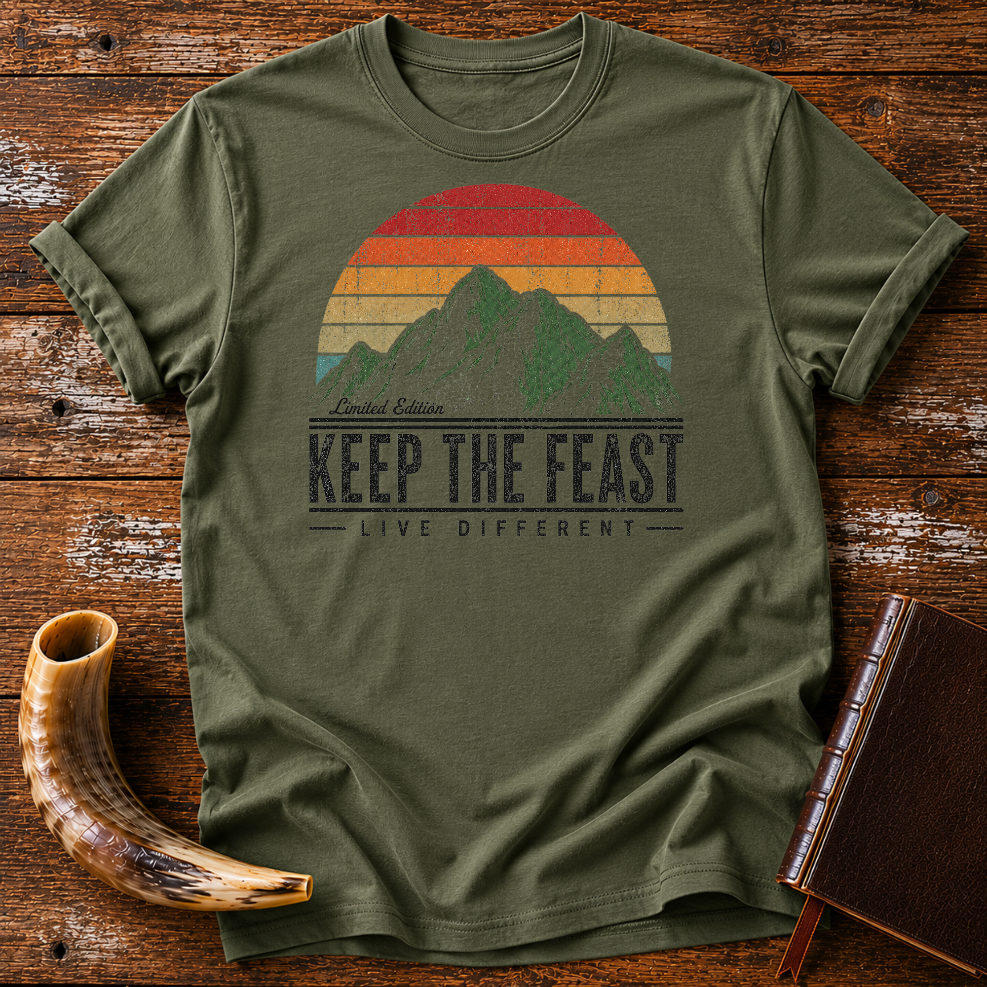 Keep the Feast - Live Different Tee