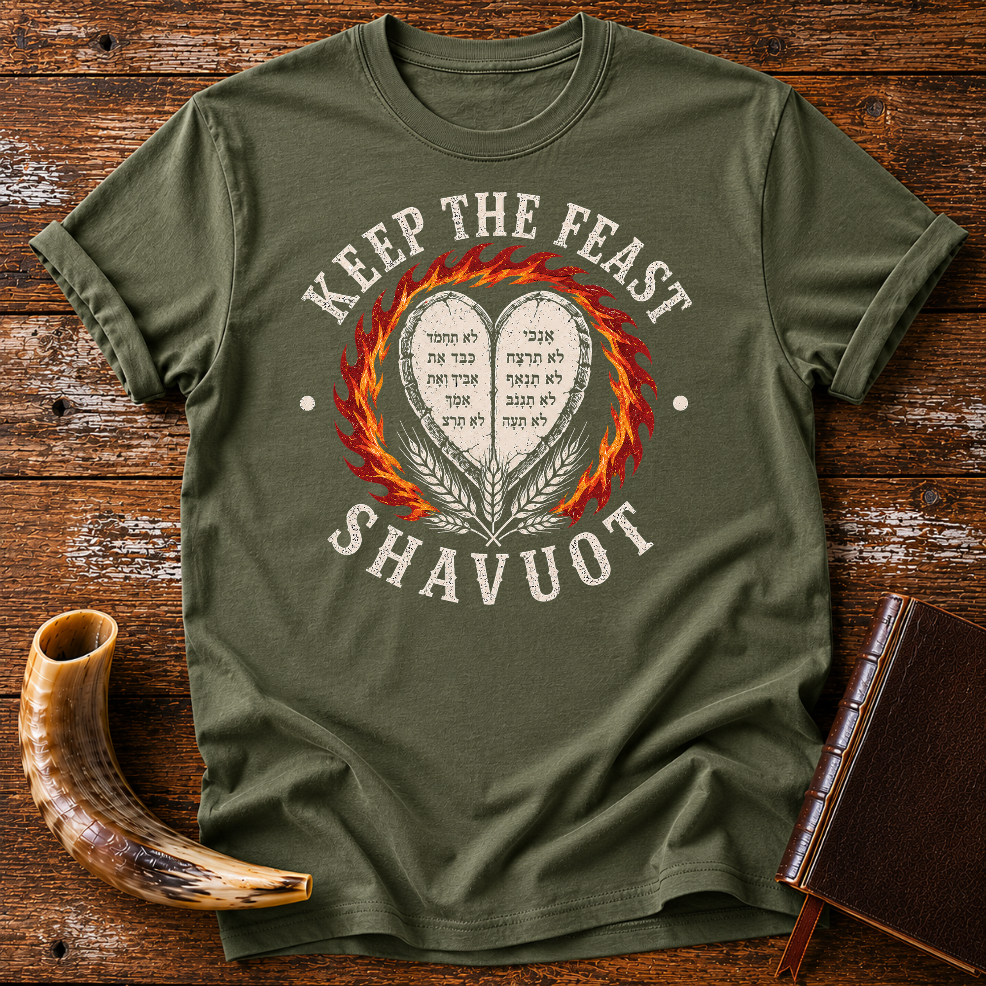 Dark Keep the Feast Shauot Fire/Stone/Wheat
