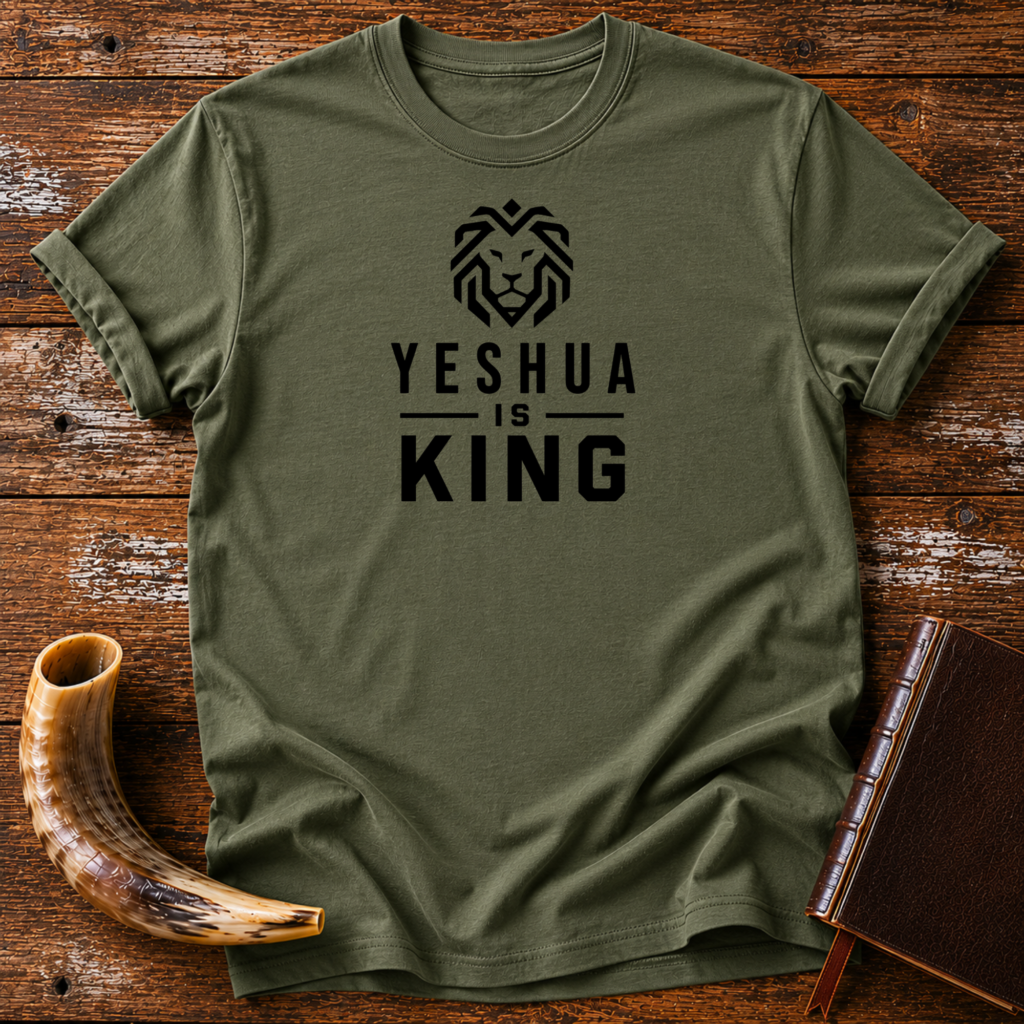 Lion of Judah Yeshua is King Tee