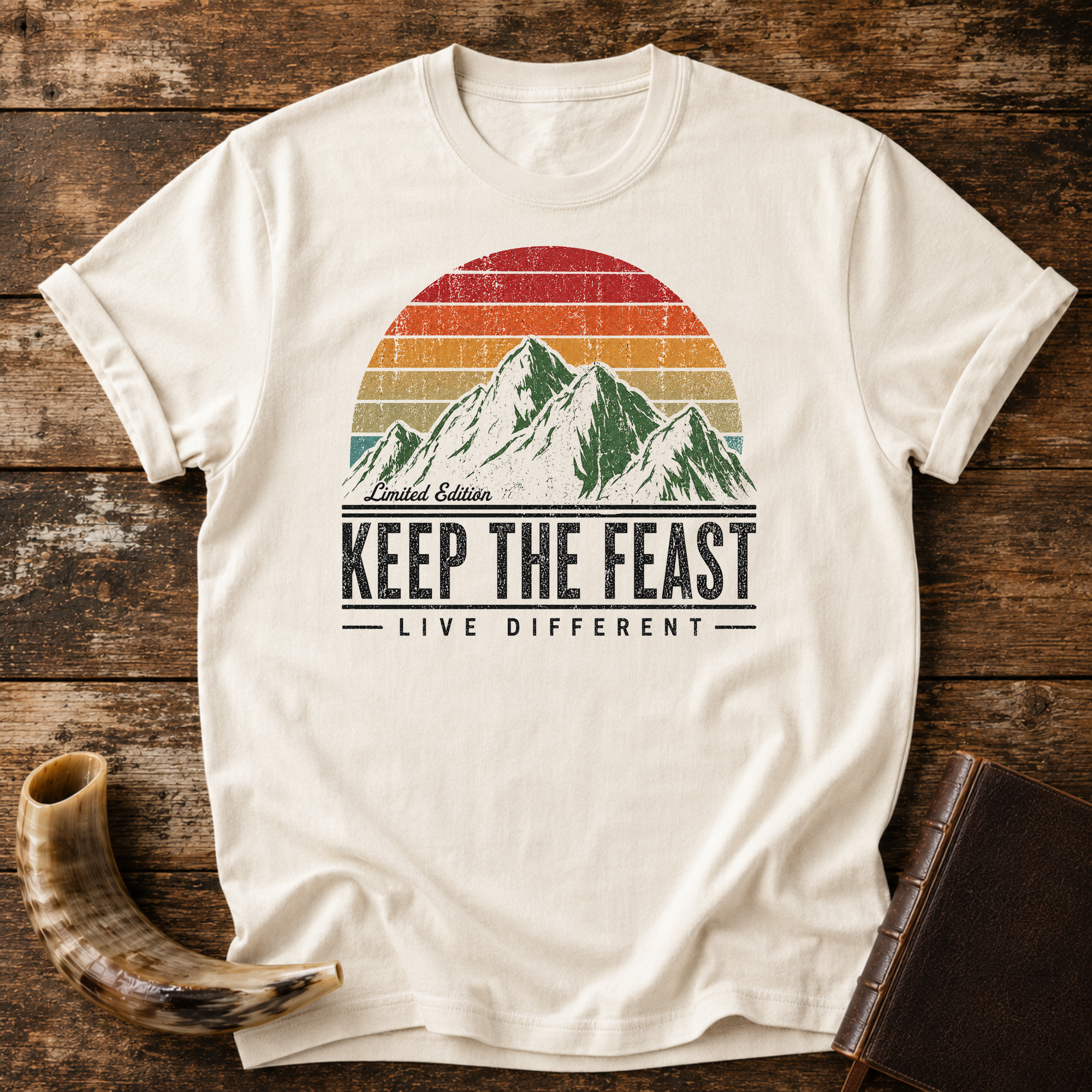 Keep the Feast - Live Different Tee