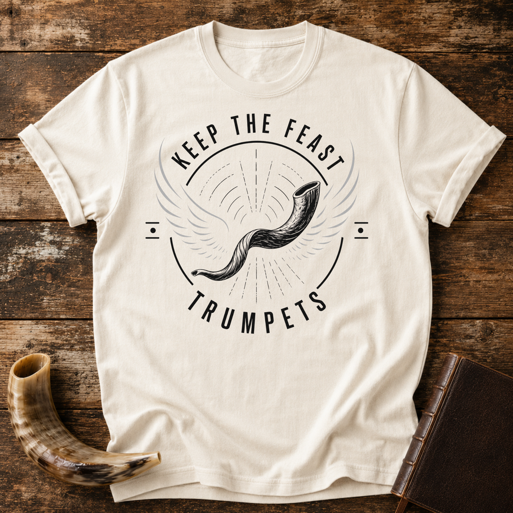 Keep the Feast Trumpets Wings on white