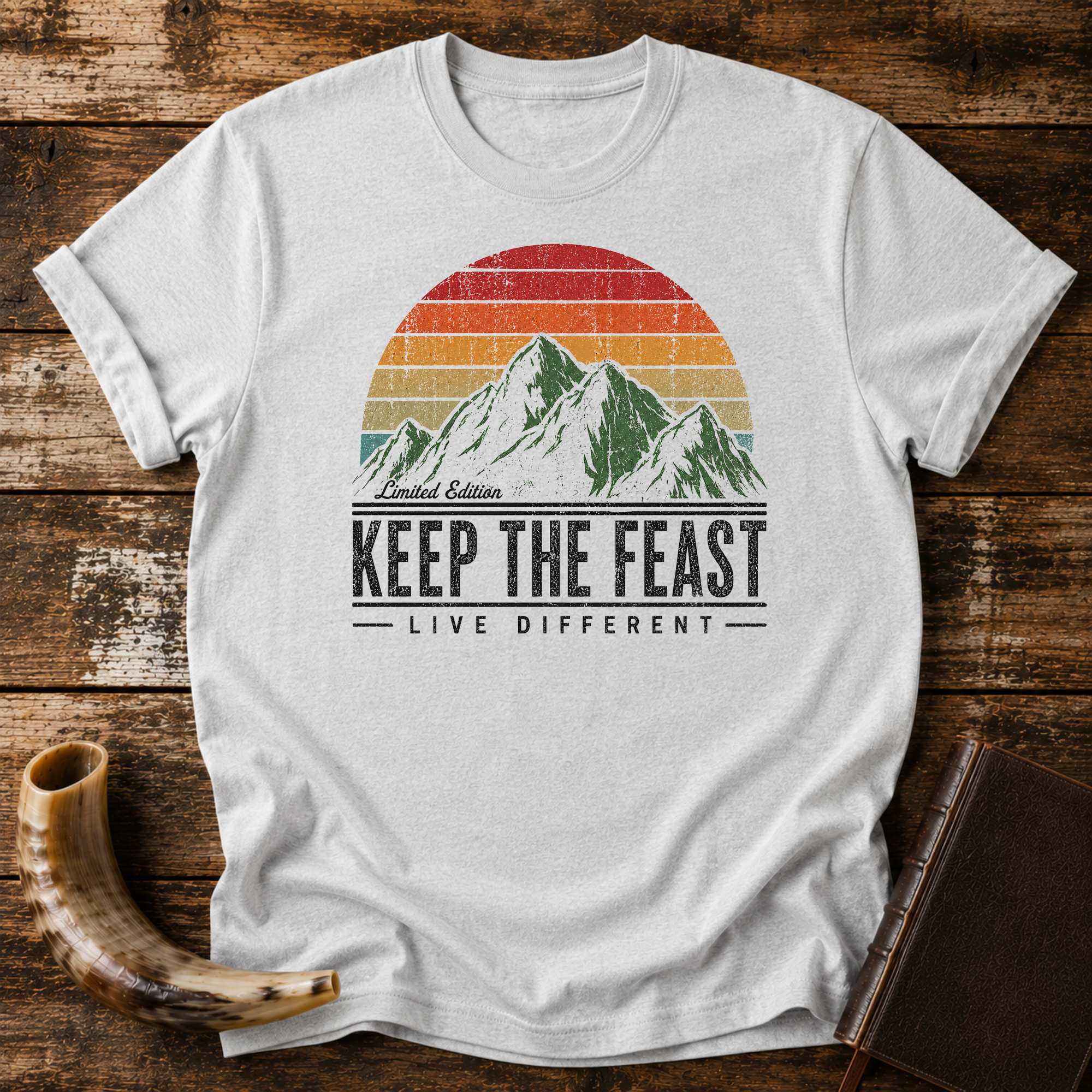 Keep the Feast - Live Different Tee