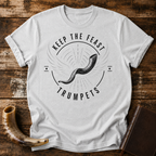 Keep the Feast Trumpets Wings on white