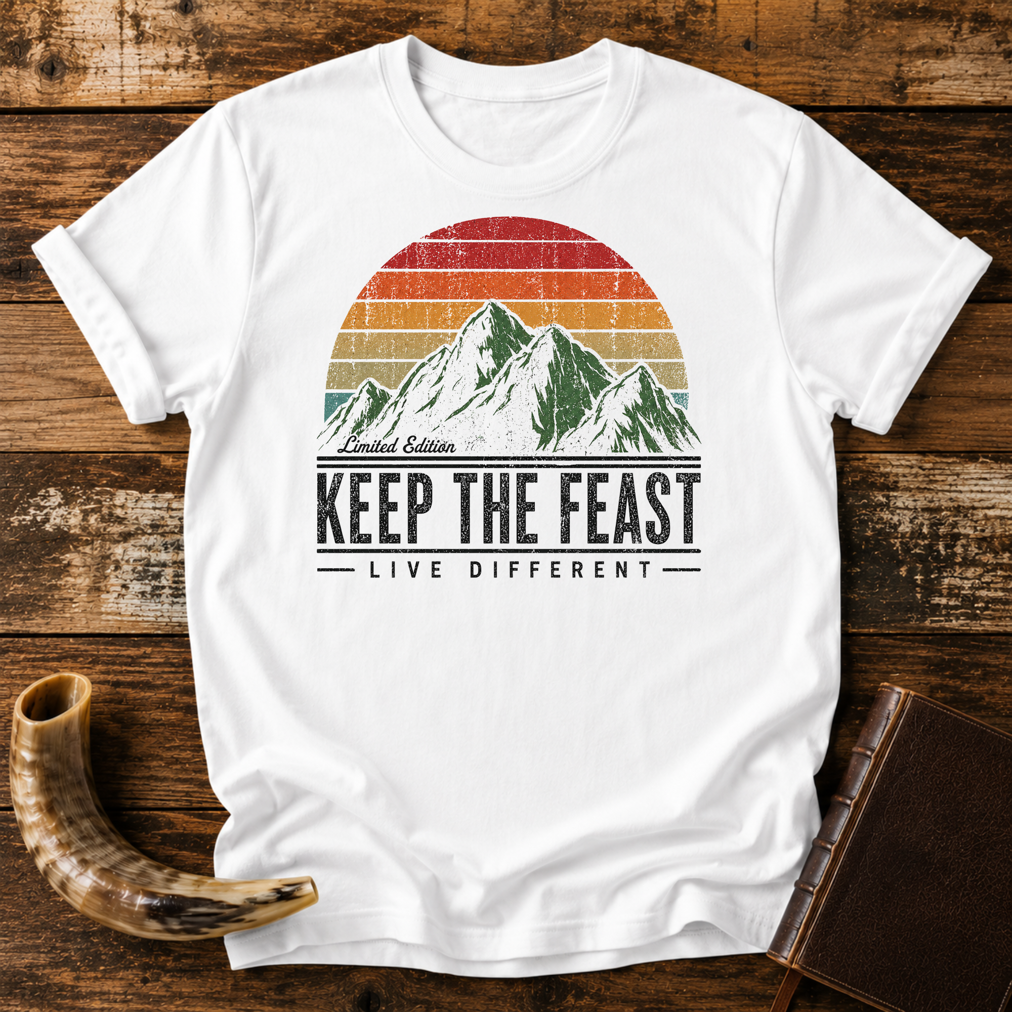 Keep the Feast - Live Different Tee